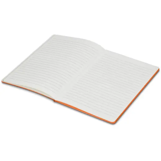 Altitude Primeline A5 Soft Cover Notebook Orange Open